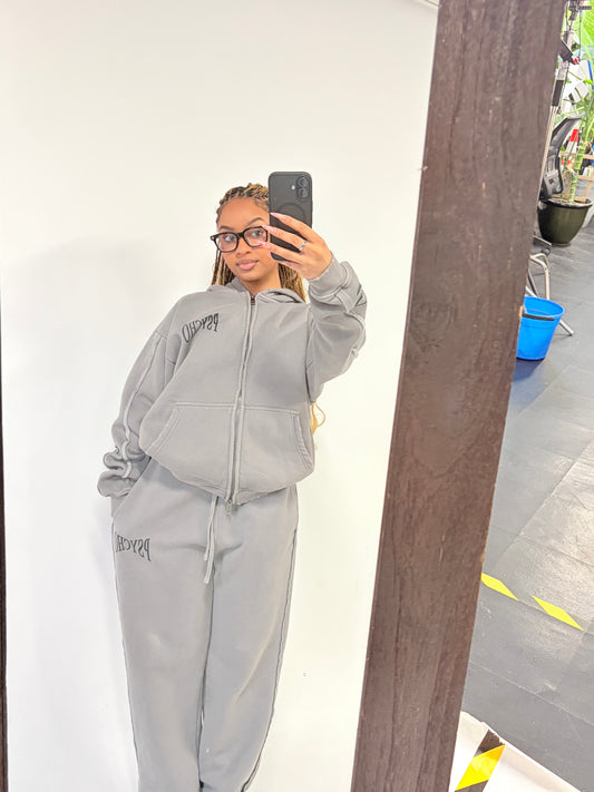 WOLF GREY PSYCHO ZIP UP