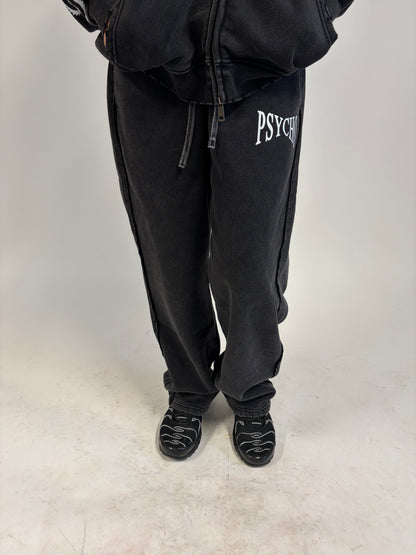 VINTAGE BLACK PSYCHO JOGGERS