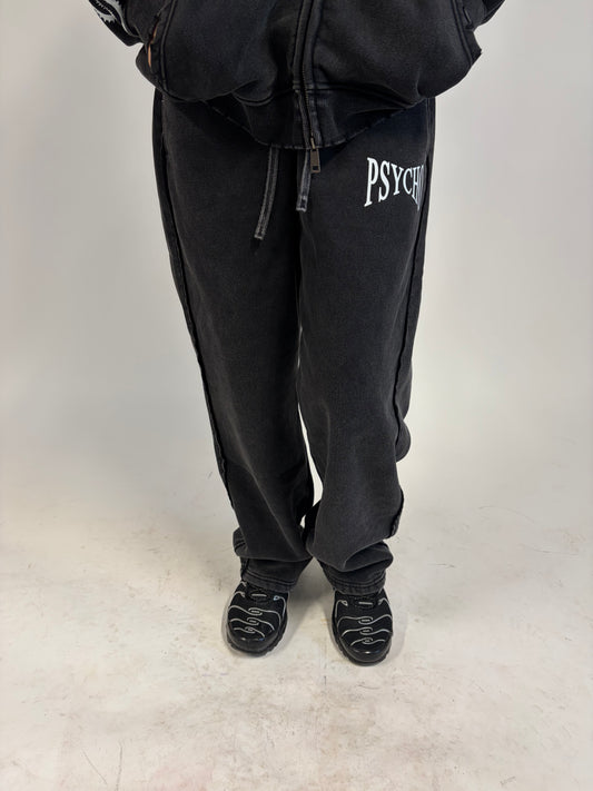 VINTAGE BLACK PSYCHO JOGGERS